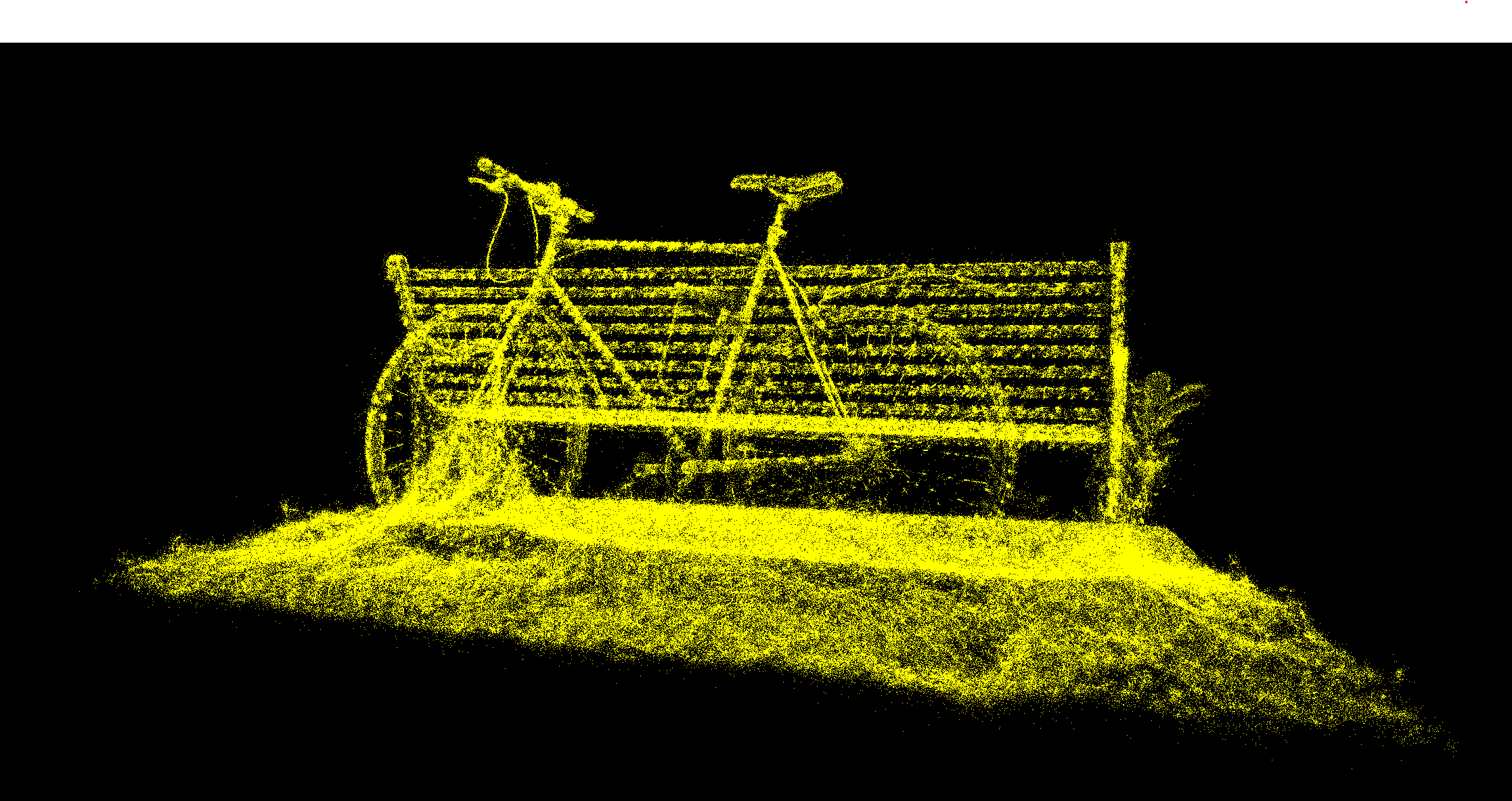 Bicycle point cloud