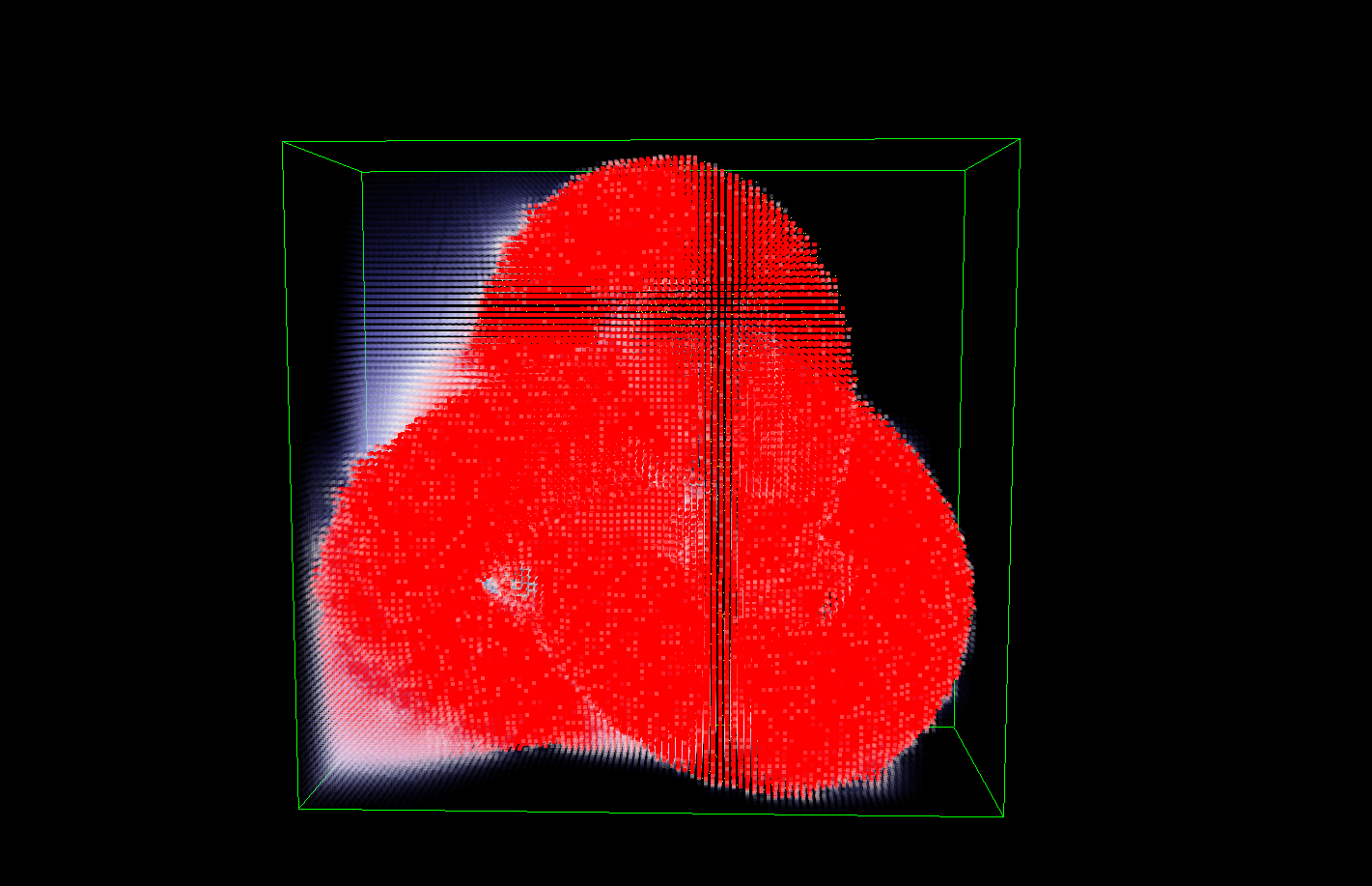 Fused field on a noisy trefoil knot