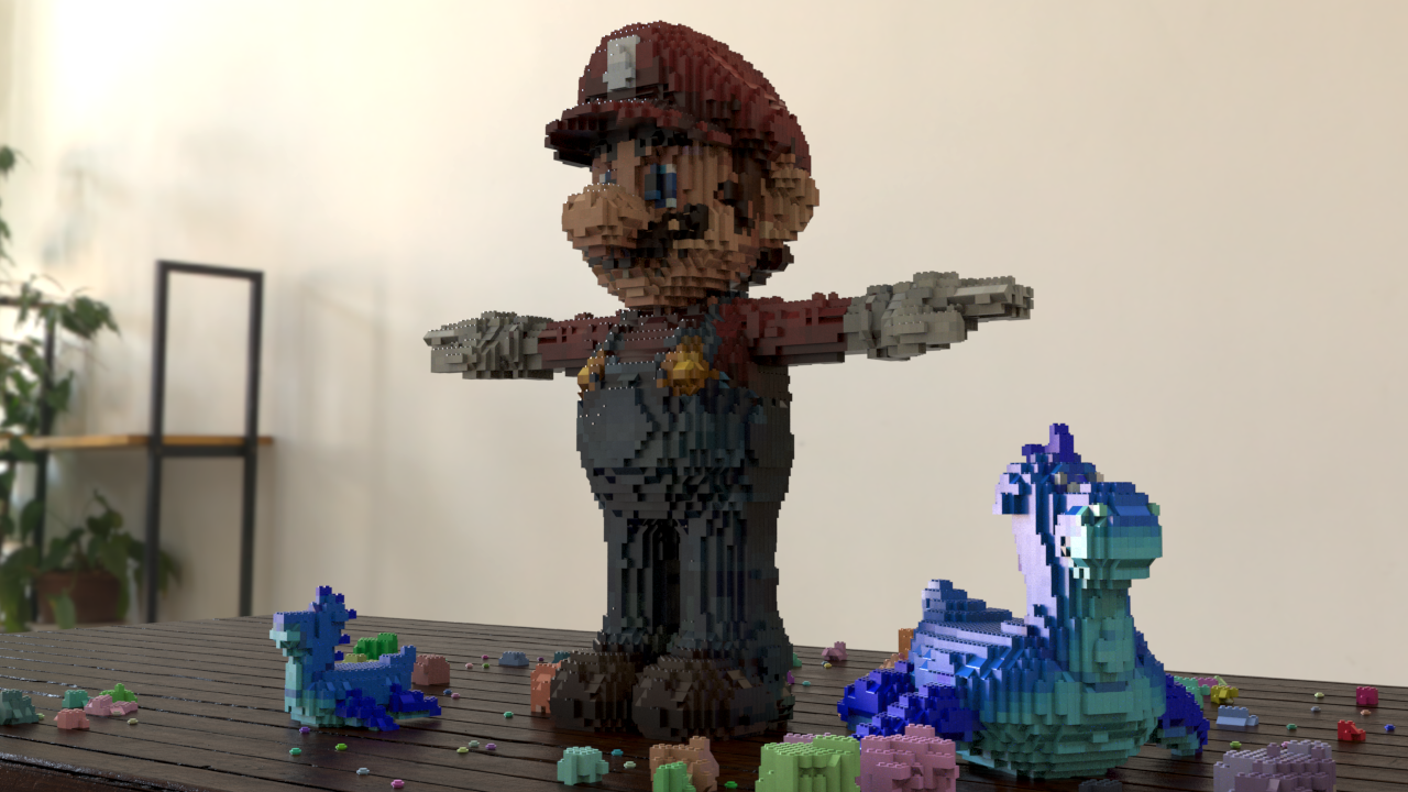 Procedural Lego Genrator